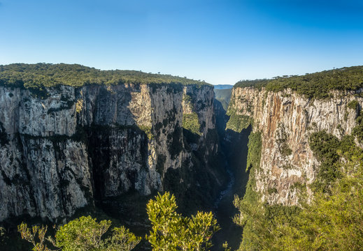 Itaimbezinho Canyon at Aparados da Serra National Park - Cambara do Sul, Rio Grande do Sul, Brazil