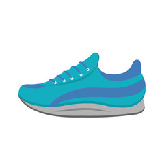 sport shoe icon over white background. vector illustration