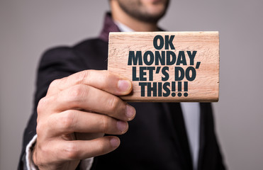 Ok Monday, Lets Do This!