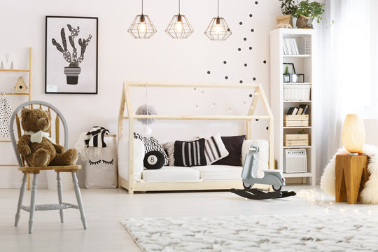 Stylish baby room