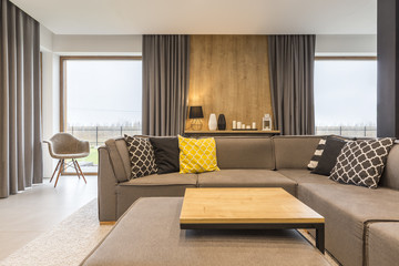 Living room with sofa