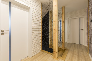 Corridor in modern house