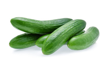 cucumber isolated on white