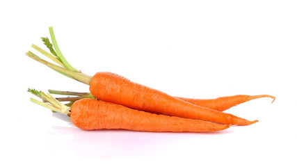 carrot isolated on white background