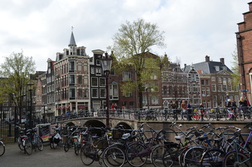 Naklejka premium Amsterdam Netherlands