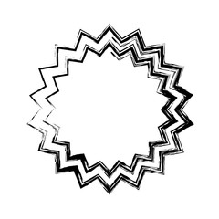 Obraz premium seal stamp icon over white background. vector illustration