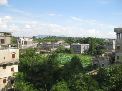 Block house in Jiangmen, China