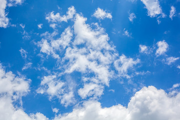 Clouds with blue sky , natural texture