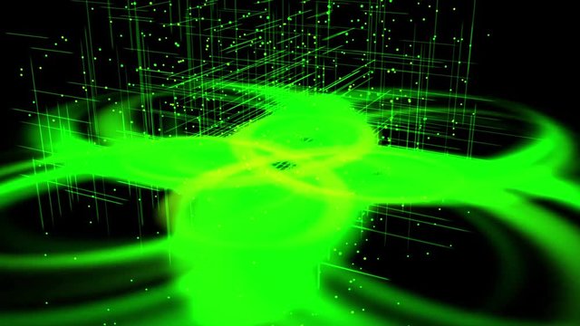 Magic patterns shine particles & lightning.