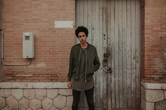 Fashion young color man