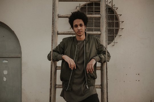 Fashion young color man