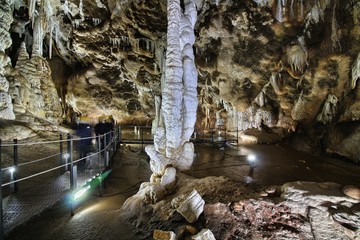 Grotta di Santa Barbara. Iglesias, Sardegna - obrazy, fototapety, plakaty