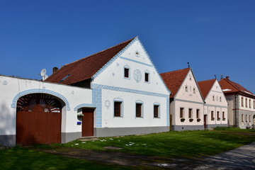 Holasovice,UNESCO protected typical south Bohemia village,Czechcrepublic