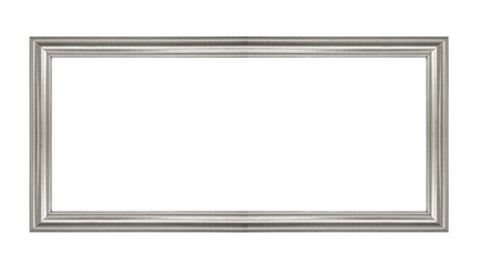 Obraz premium vintage picture and photo frame isolated on white background