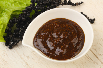 Black pepper sauce