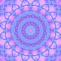 Delicate fractal curves, digital artwork for creative graphic de