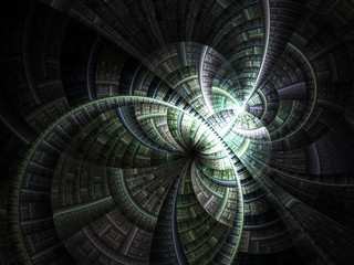 Clocwork fractal texture, digital artwork for creative graphic design