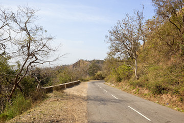 road through morni hills