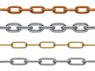 chain link metal steel
