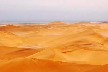 Fototapeta na wymiar Impressive Namib Desert near Swakopmund