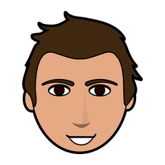 handsome man with muscular body wearing backwards baseball hat icon image vector illustration design