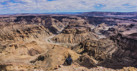 Fototapeta na wymiar Fish River Canyon, Namibia Spectacular View
