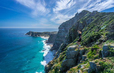 Naklejka premium Cape Point, Republika Południowej Afryki View