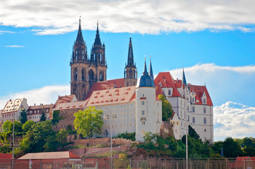 Fototapeta premium Albrechtsburg in Meißen, Deutschland