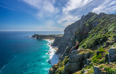 Fototapeta na wymiar Cape Point, South Africa View
