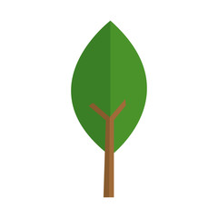 green leave nature stem image vector illustration