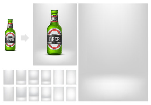 White Studio Product Background