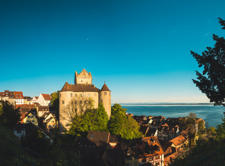Medieval castle Meersburg at Lake Constance