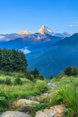 Blick auf den Annapurna