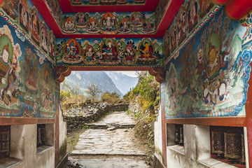 Brama Kani, Manang, Nepal Himalaje