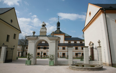 Fototapeta premium baroque castle Kuks in Czech republic