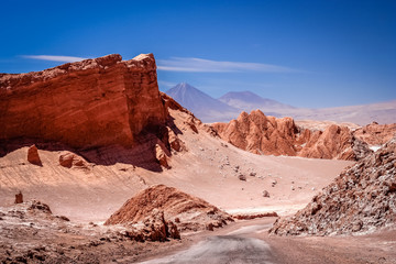 Road through the Moon Valley