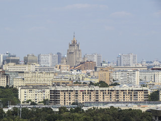 Fototapeta na wymiar View of Moscow, Russia