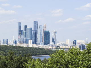 Fototapeta na wymiar View of Moscow, Russia