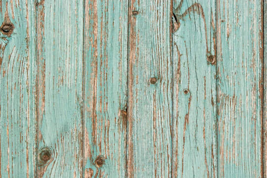 Light Blue Wooden Boards Background