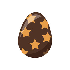 easter decorative egg ornament element design vector illustration