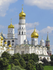 Fototapeta na wymiar View of the Kremlin, Moscow Russia