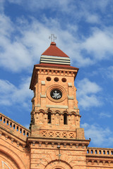 Fototapeta premium Torre, Iglesia Parroquial de San Lorenzo. Yolombó, Antioquia, Colombia.