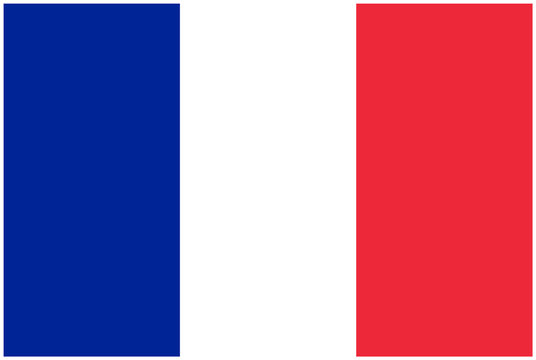 Frankreich Flagge - Vektorgrafik