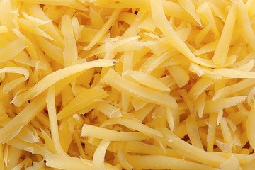Grated cheese background