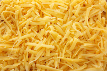 Grated cheese background