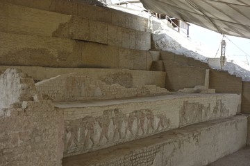 The Museo Cao & El Brujo archaeological complex, north of Trujillo in La Libertad province, Peru.