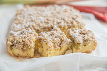 Rhabarber Kuchen 