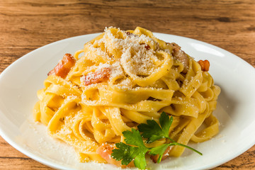 スパゲティ　カルボナーラ　Spaghetti Carbonara