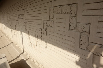 Chan Chan archaeological complex, near Trujillo, La Libertad province, Peru