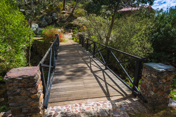 Obraz premium Landscape in the Geopark. Penha Garcia. Idanha-a-Nova. Portugal